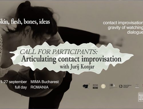 CALL for participants: Articulating contact improvisation with Jurij Konjar
