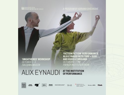Alix Eynaudi at the Institution of Performance